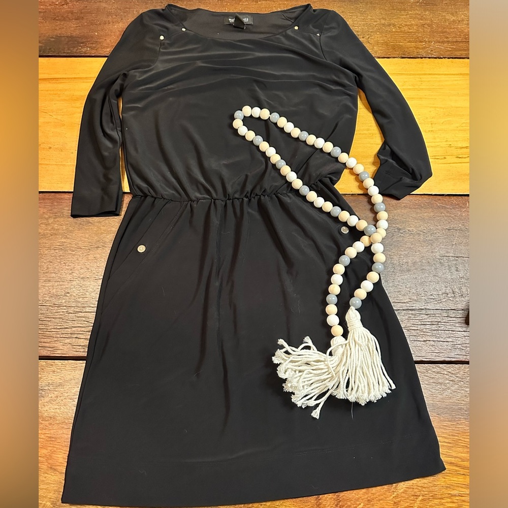 White House Black Market Women’s XXS Black Knit Dress